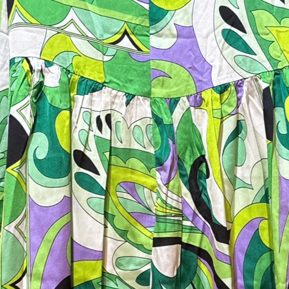 TCEC Scarf Print Mini Dress With Pockets - Picture 13 of 15